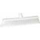 Balai brosse souple fleuré HACCP 400 mm blanc