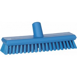 Balai brosse alimentaire medium passage d'eau 270 mm bleu VIKAN