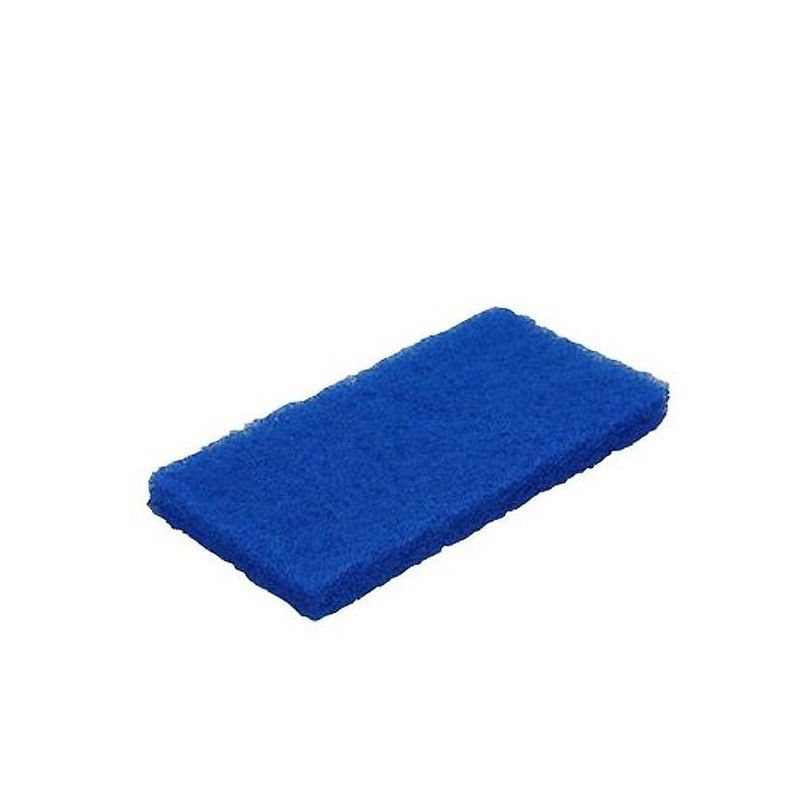 Vikan Tampon à Récurer Doux - Nylon Blanc - Lot De 10 - Nettoyage Surfaces Lisses (PVC, Inox)