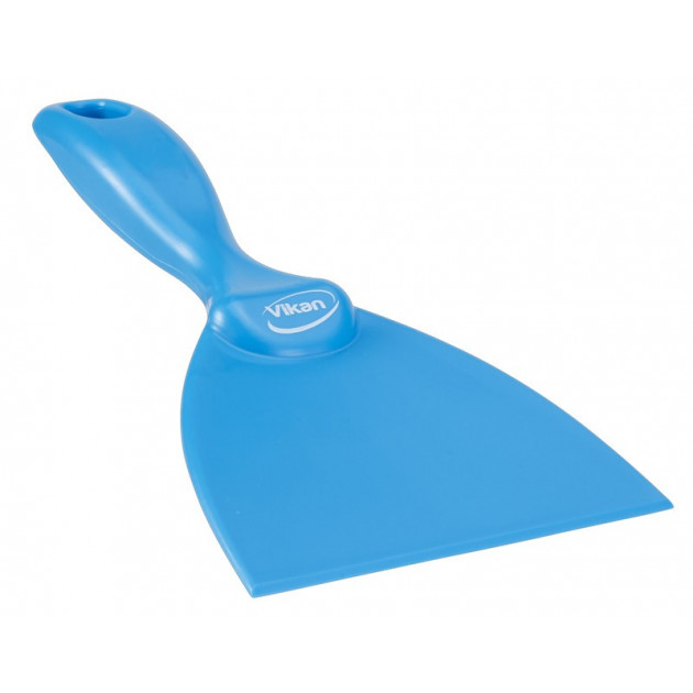 Spatule alimentaire polypropylène 102 mm bleu