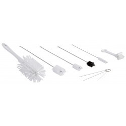53575 - Brosses et goupillons alimentaires kit de lavage blanc VIKAN