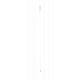 53525 - TIGE FLEXIBLE NYLON 1505MM BLANC