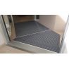 Tapis insert textile avec rampes en aluminium normes PMR ERP à la découpe sur mesure