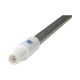 2991Q5 - MANCHE ERGONOMIQUE A PASSAGE D'EAU + RACCORD RAPIDE 1600MM - BLANC