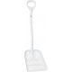 56035 - Pelle ergonomique ajourée, 380 x 340 x 90 mm, 1145 mm, Blanc