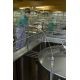 Tige flexible en nylon blanc 1505 mm