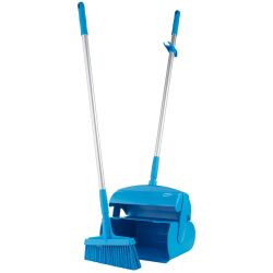 Kit pelle balai, 370 mm, Bleu