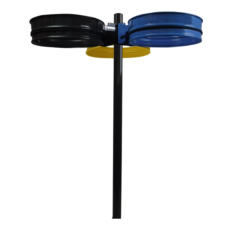 Support sac 3 flux sur tube 80L - 110L Support sac 3 flux sur tube 80L - 110L