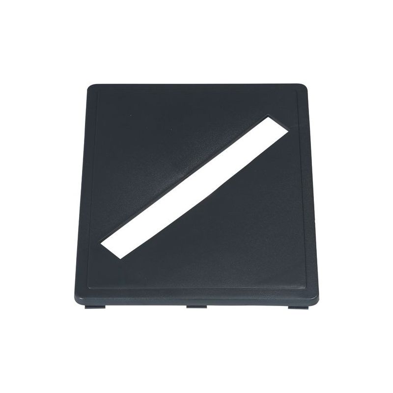 Ouverture fente pour poubelle de tri sélectif