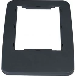 Cadre de couvercle pour poubelle de tri sélectif gris