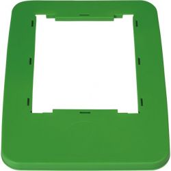 Cadre de couvercle pour poubelle de tri sélectif Vert