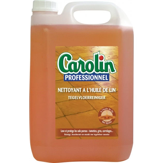 Nettoyant huile de lin Carolin