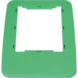 Cadre de couvercle pour poubelle de tri sélectif Vert clair