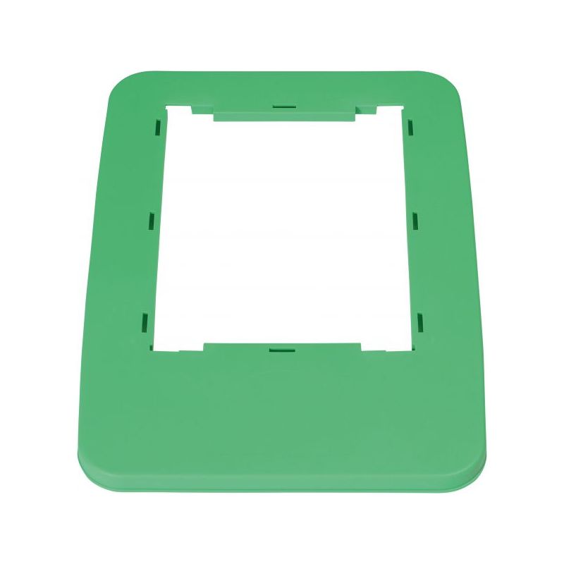 Cadre de couvercle pour poubelle de tri sélectif