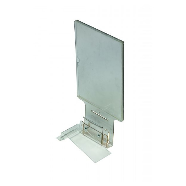 Panneau d'affichage vertical pour poubelle de tri sélectif 60L et 80L