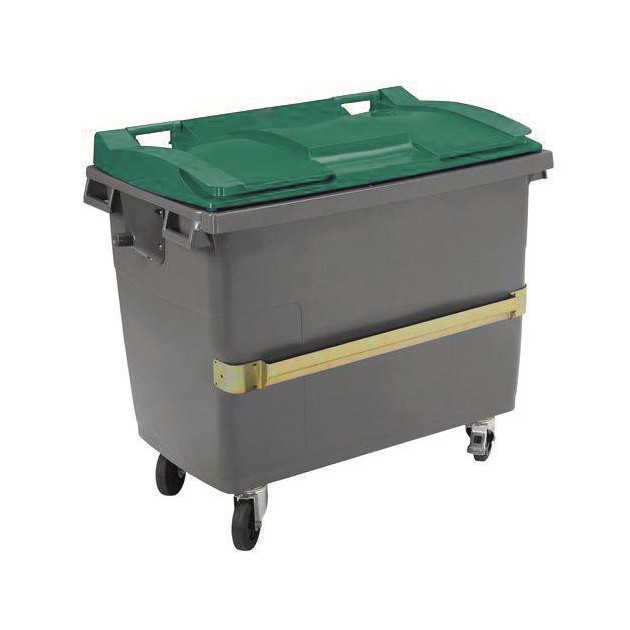 Conteneur poubelle professionnel 2 roues Rubbermaid 100 L