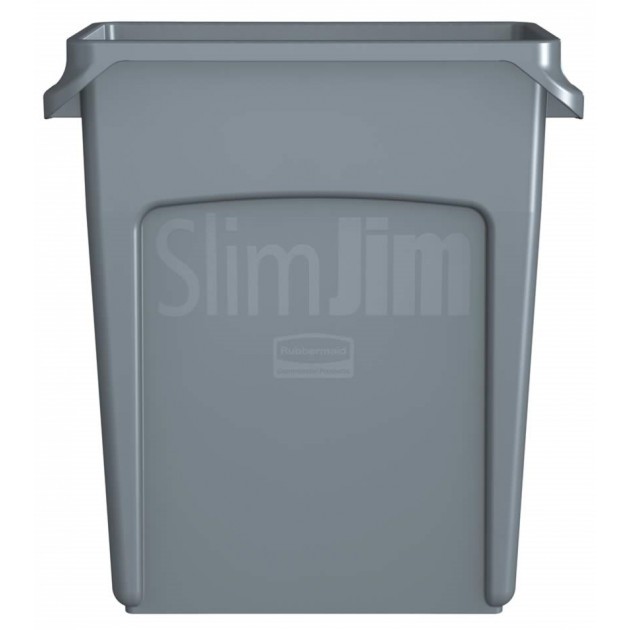 Poubelle 60 litres pour tri sélectif Slim Jim Rubbermaid Poubelle 60 litres pour tri sélectif Slim Jim Rubbermaid