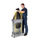 Poubelle 60 litres pour tri sélectif Slim Jim Rubbermaid