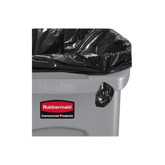 Poubelle 60 litres pour tri sélectif Slim Jim Rubbermaid Poubelle 60 litres pour tri sélectif Slim Jim Rubbermaid