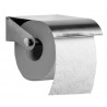 Distributeur de papier toilette mural 1 rouleau en acier inox
