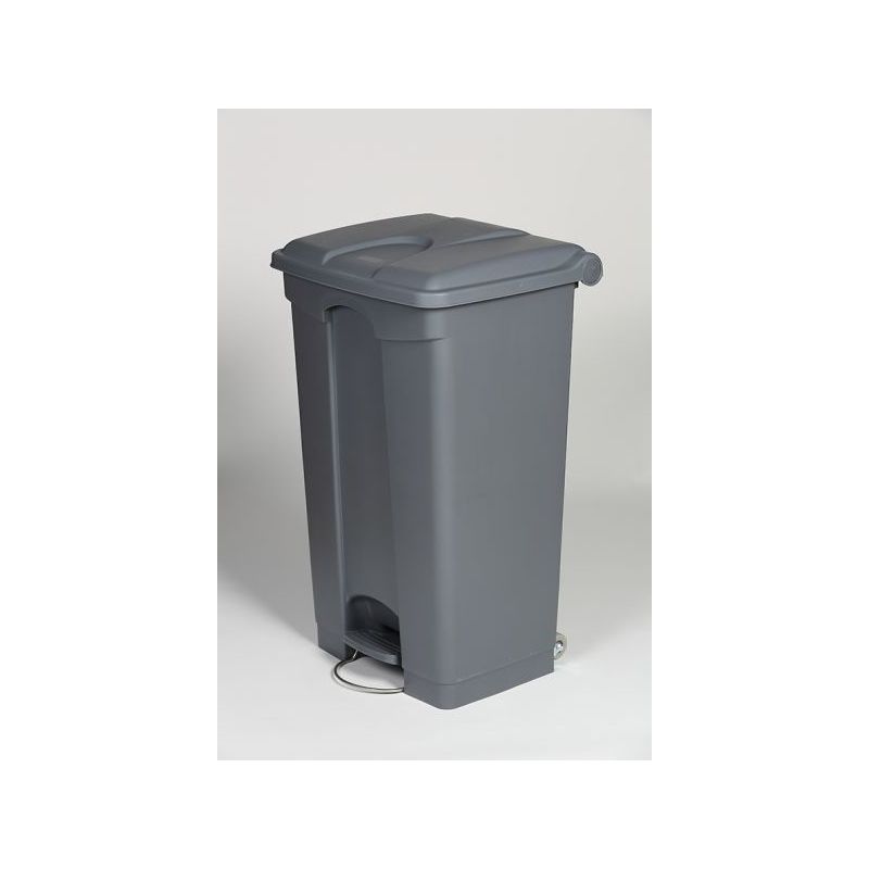 Collecteur de tri sélectif HACCP gris