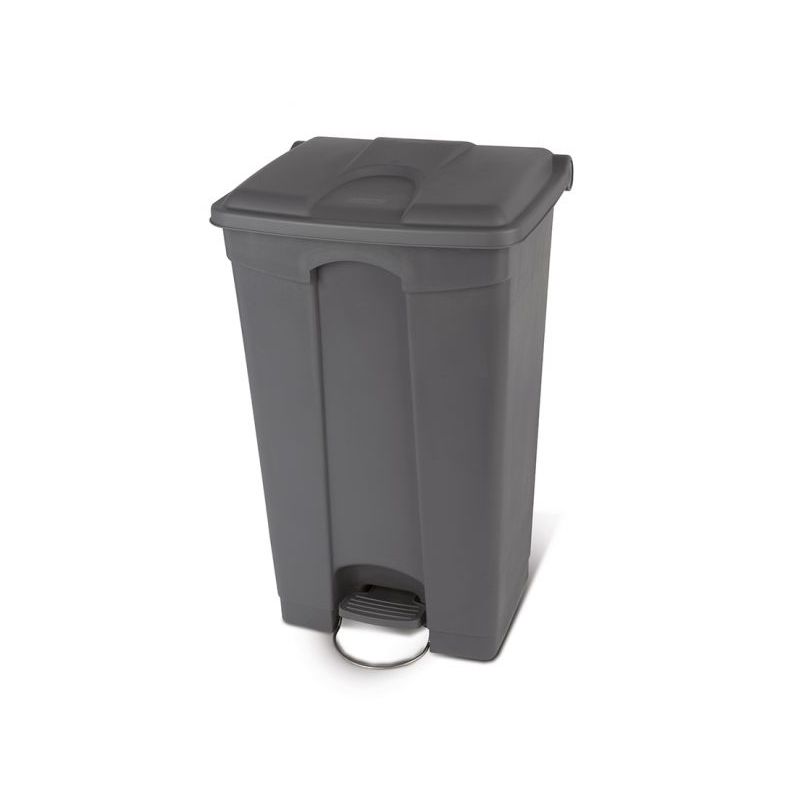 Collecteur de tri sélectif HACCP gris