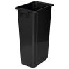 Poubelle tri sélectif 80 L noir