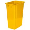 Poubelle tri sélectif jaune 60L