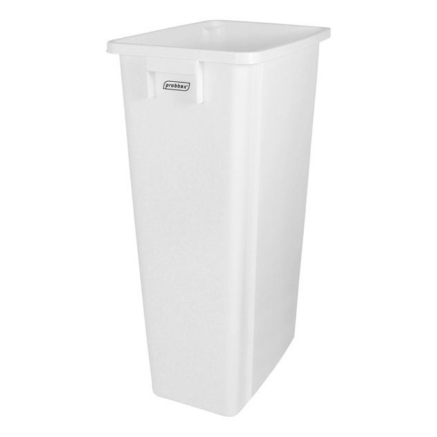 collecteur poubelle blanc 80L collecteur poubelle blanc 80L