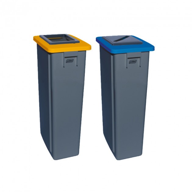 Sac poubelle recyclé NF 4 couleurs spécial tri sélectif 110L