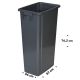 Dimensions poubelle tri sélectif 80 L