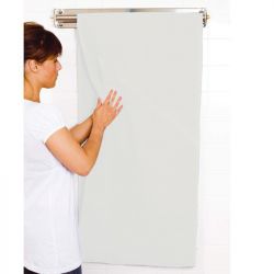 Essuie-main blanc coton 50 x 250 cm