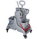 Chariot de lavage 2 seaux​