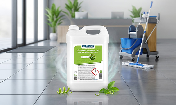 Détergent surodorant bactéricide Delcourt bidon 5 L