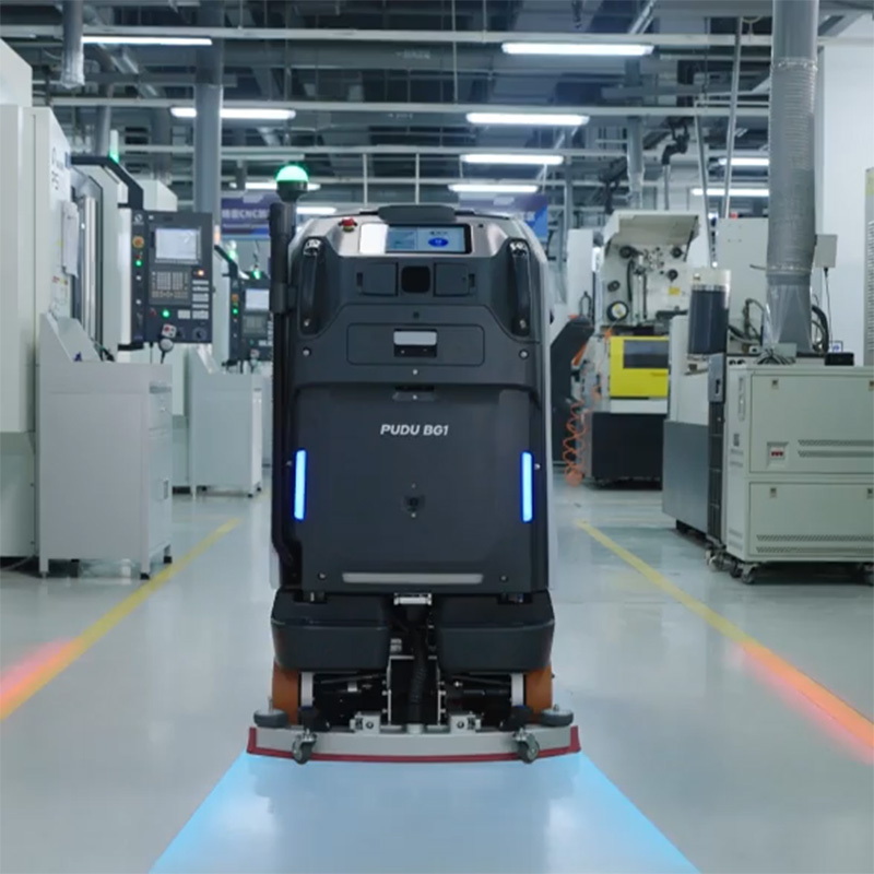 Maintenance simplifiée du robot PUDU BG1