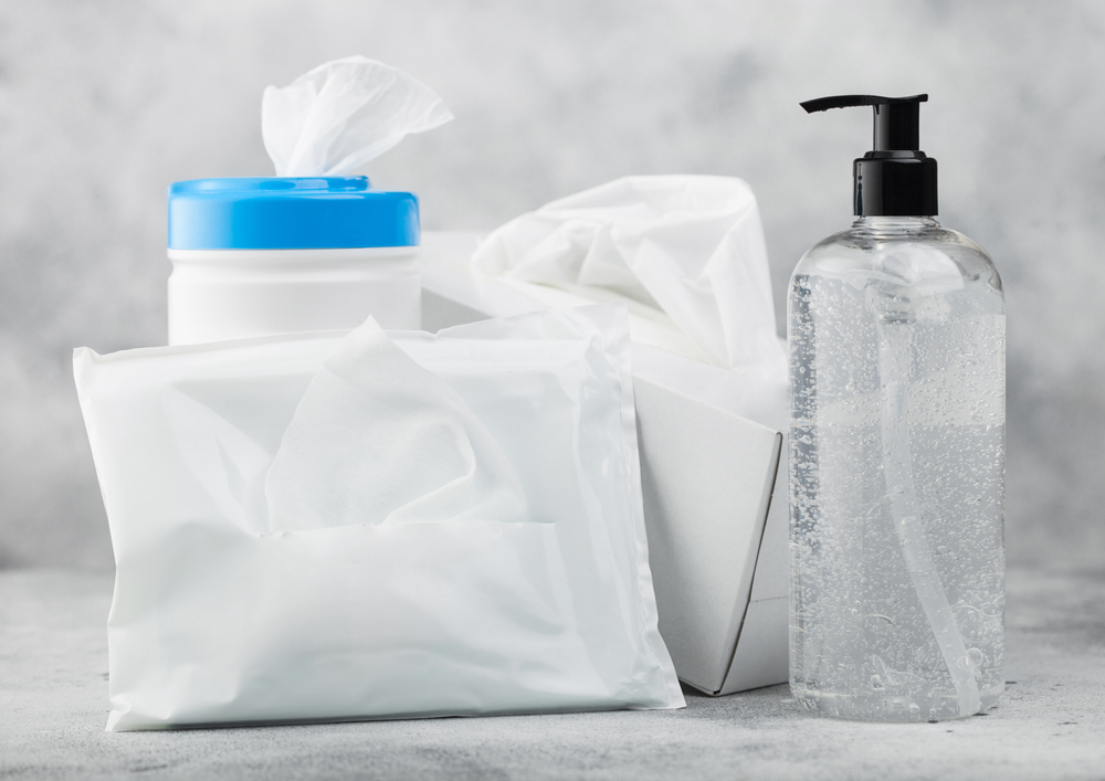Lingettes virucides EN 14476 pour surfaces et mains