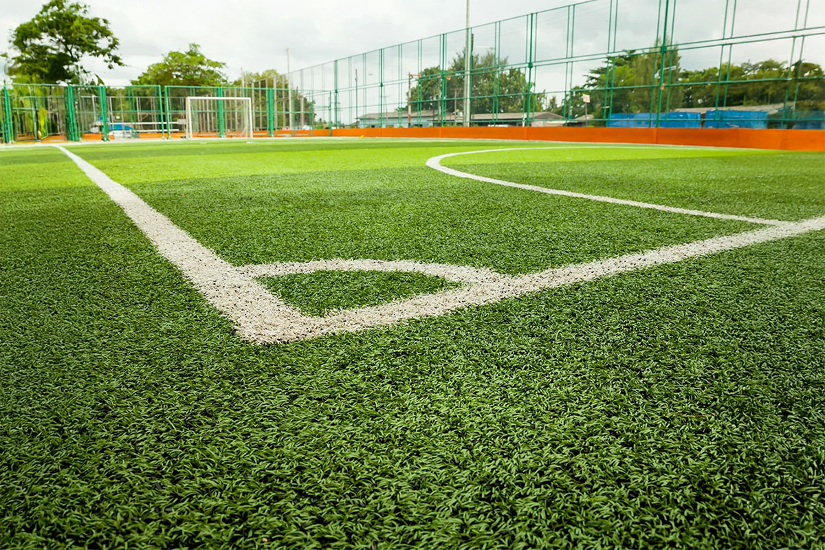 peinture terrain de foot