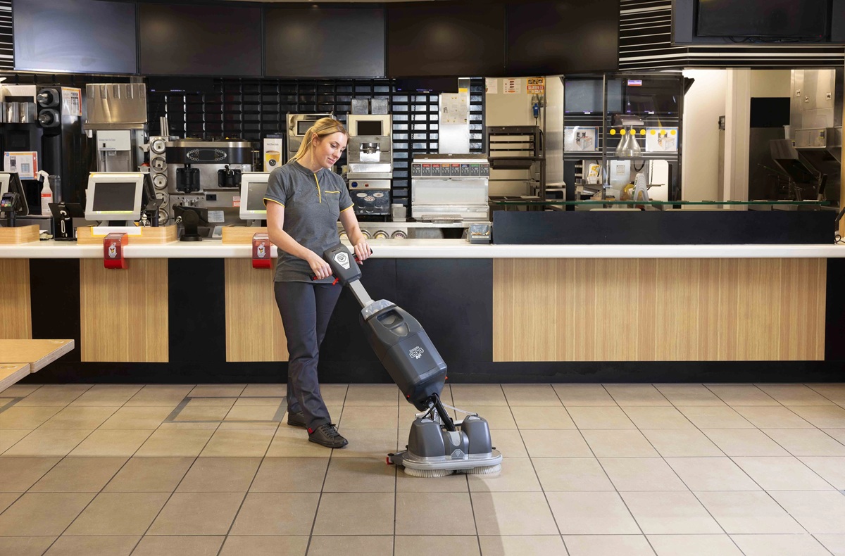 Autolaveuse restaurant