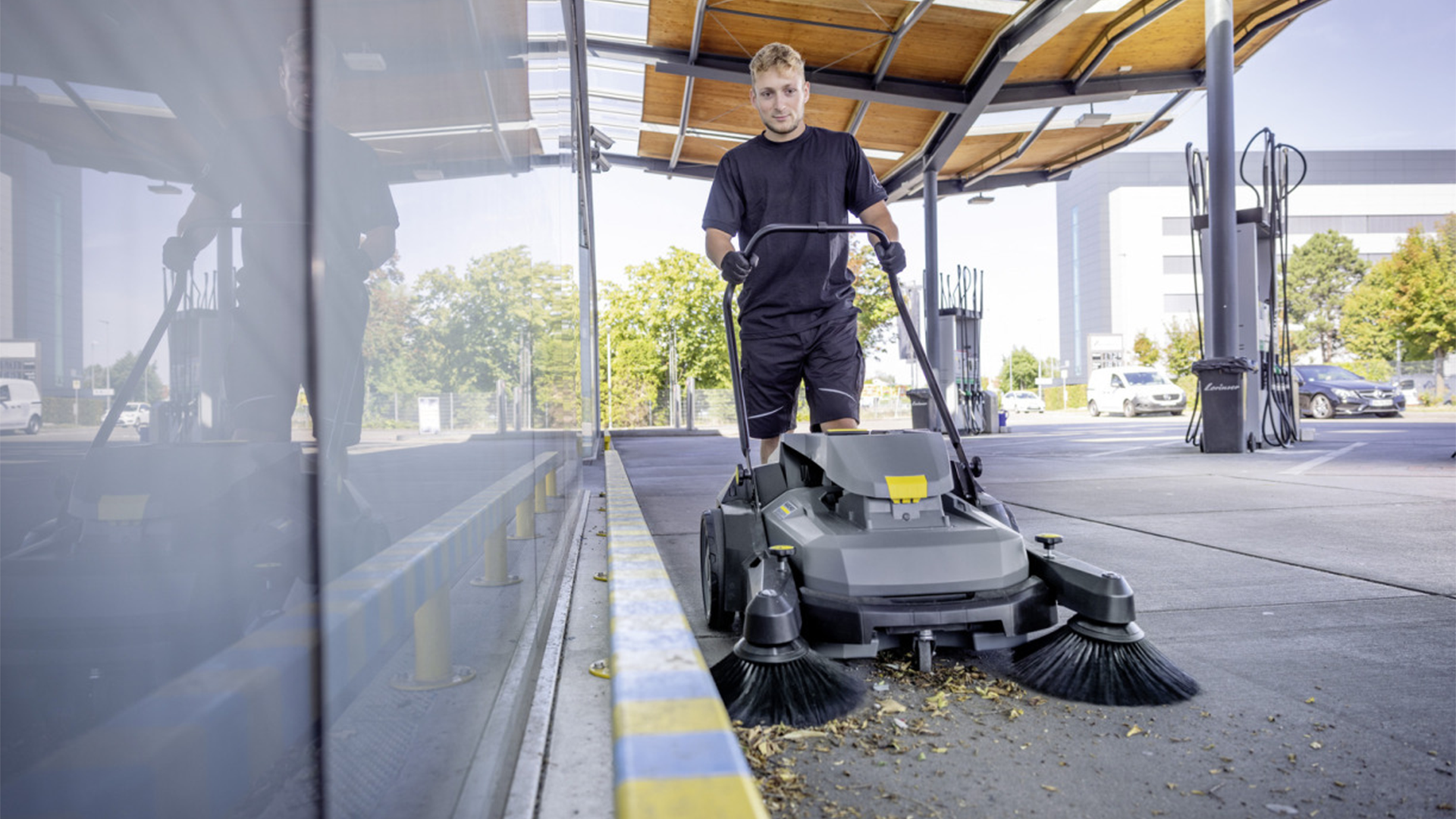 balayeuse karcher professionnelle
