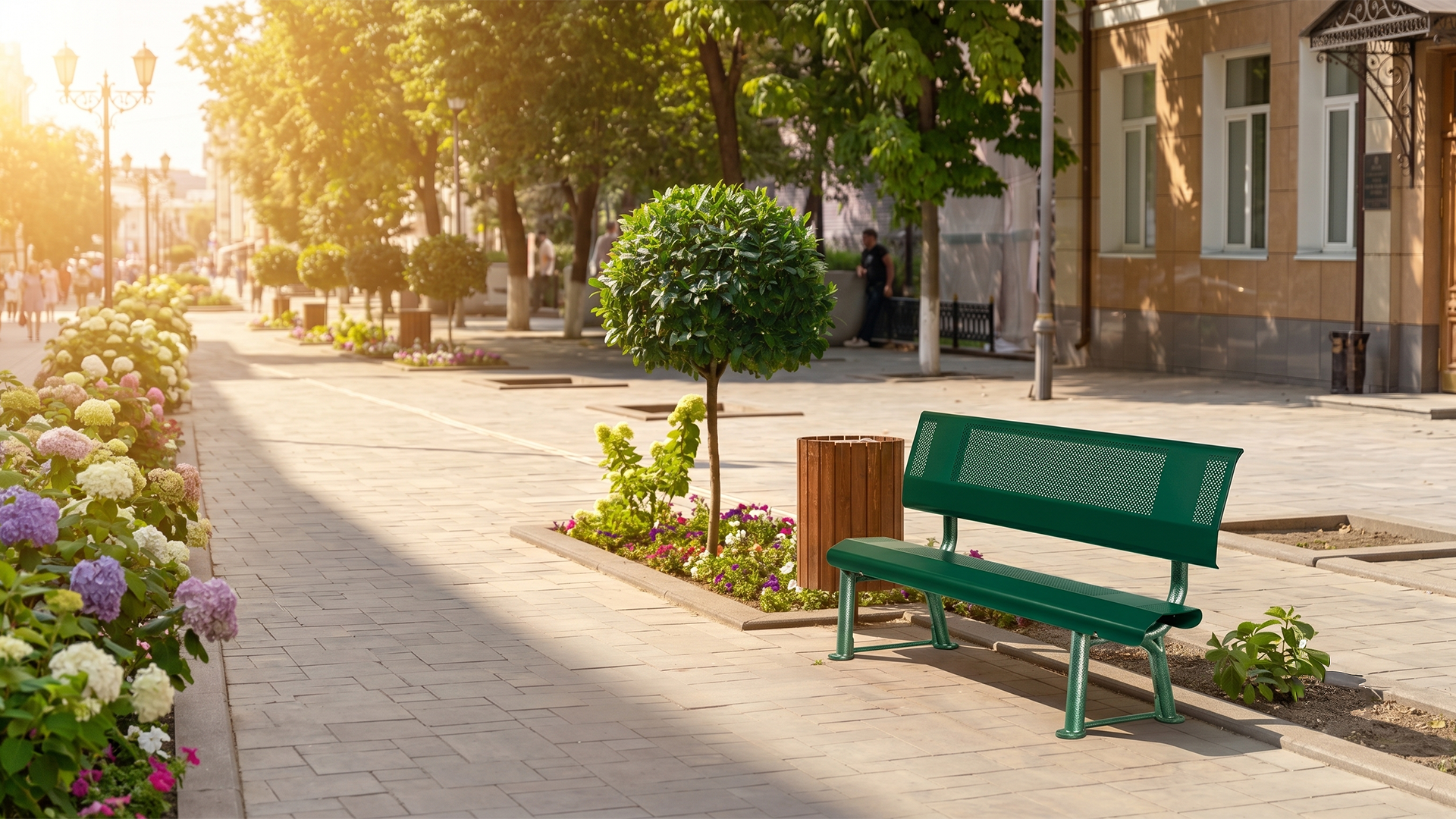 Mobilier urbain Delcourt gamme complète