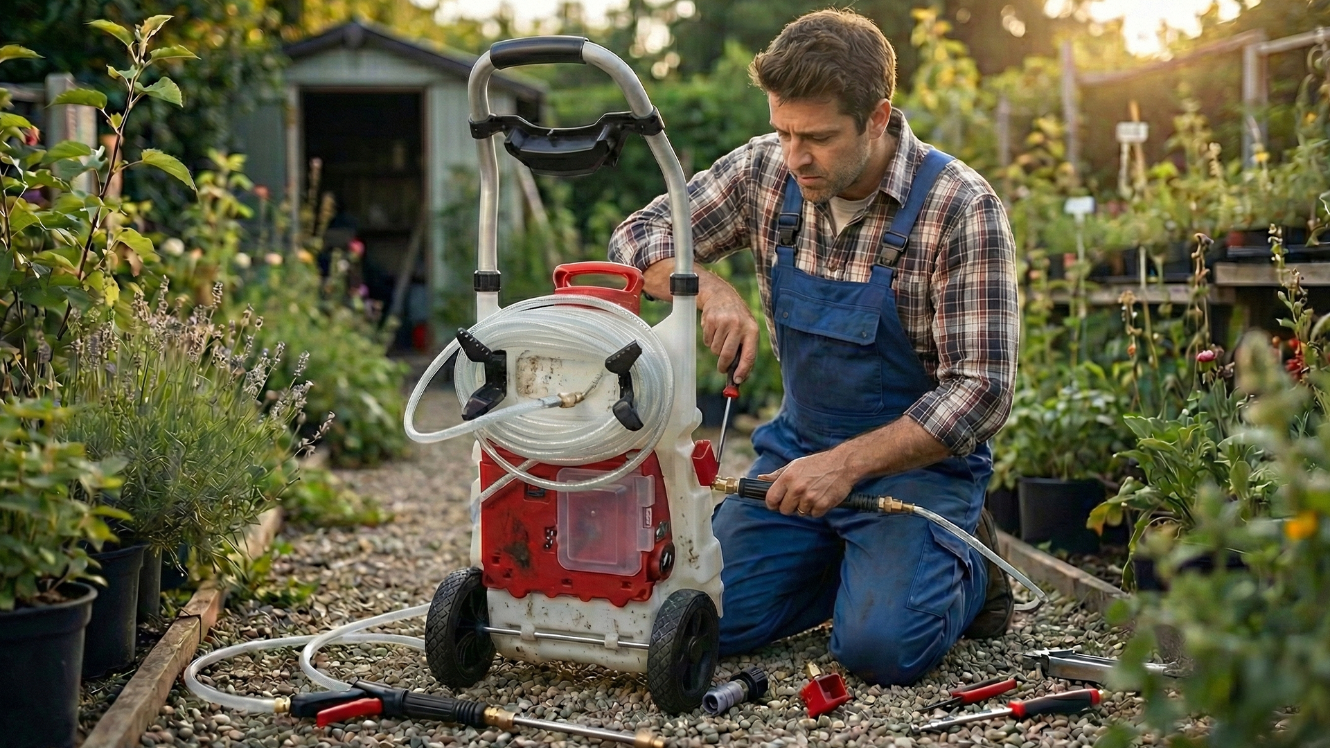 réparation pulvérisateur professionnel