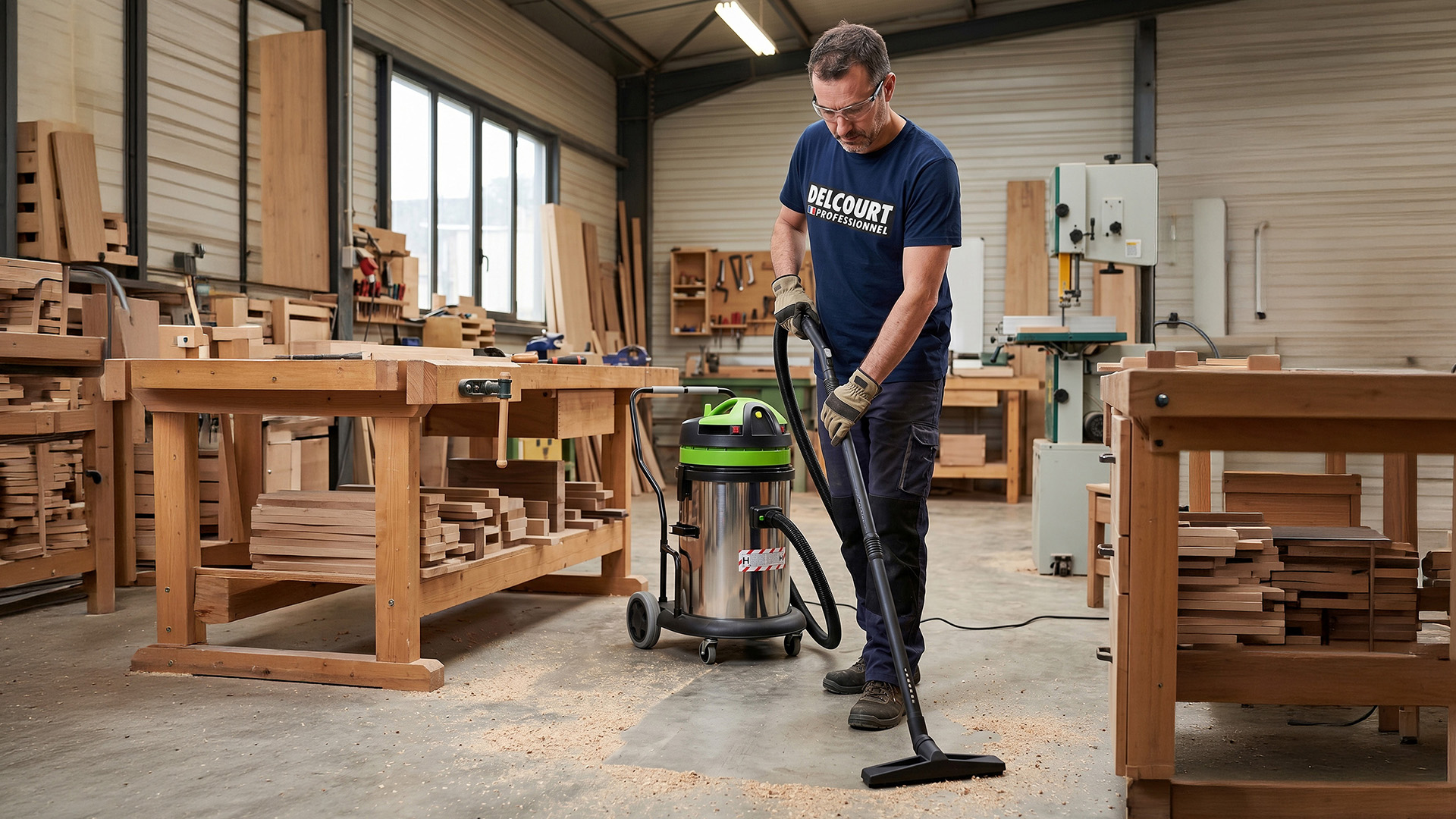 Location aspirateur chantier