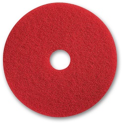 Pad disque rouge monobrosse
