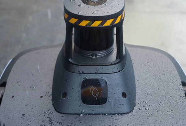 balayeuse intelligente robotisée Pudu pour parking et entrepots