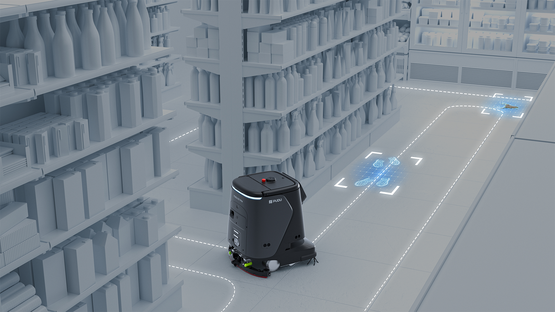 robot laveur autonome cartographie automatique