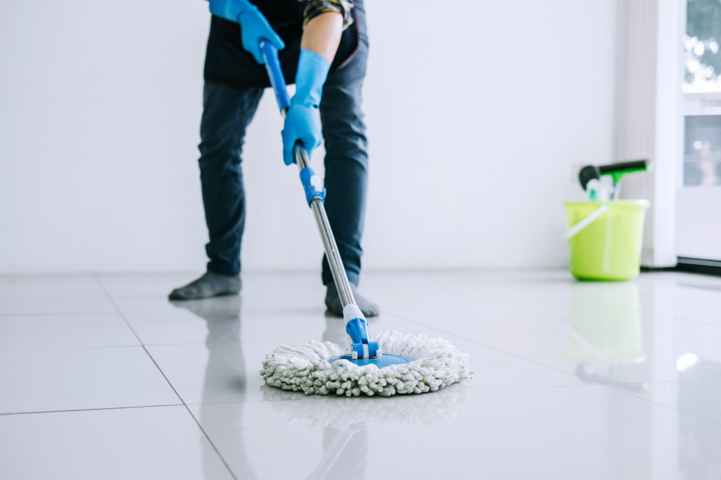 Nettoyage moquette professionnel, usage immédiat du sol après traitement