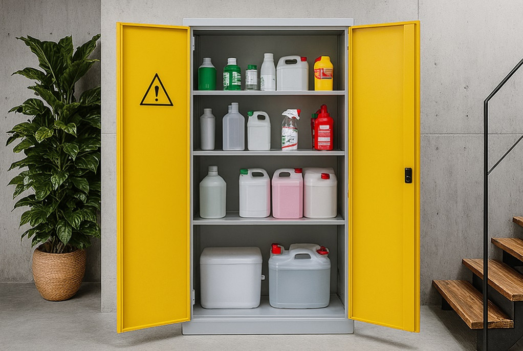 Comment choisir une armoire de sécurité pour produits chimiques ?
