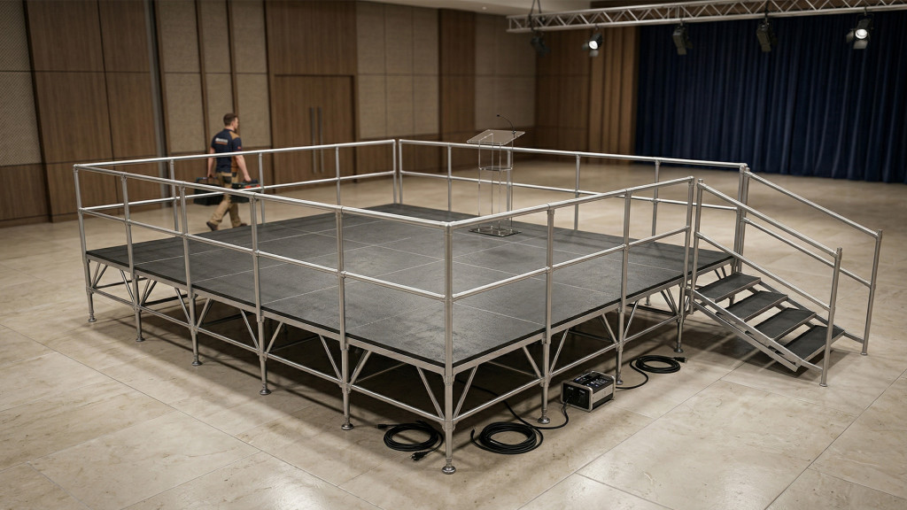 Comment bien choisir une scène démontable pour vos événements ?