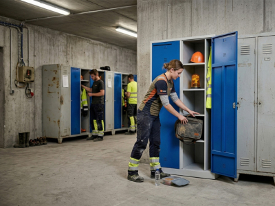 Vestiaire industriel : normes, obligations et aménagement en entreprise