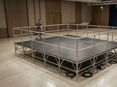 Comment bien choisir une scène démontable pour vos événements ?